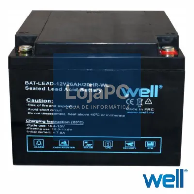 BATERIA CHUMBO 12V 26A