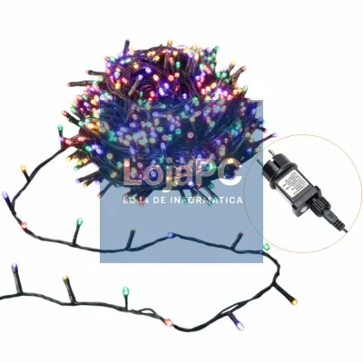 Luzes de Natal com 1000 LED 6W RGB 50m IP44