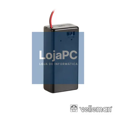 SUPORTE P/ 1 PILHA DE 9V VELLEMAN