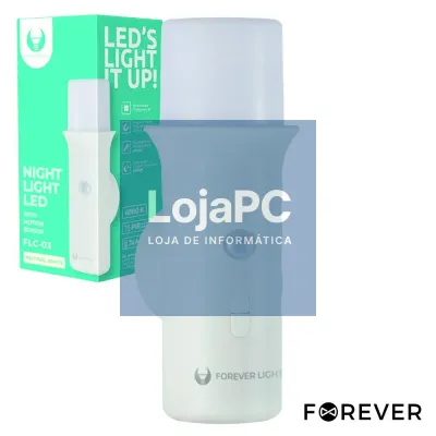 Luz de Presença LED Portátil 4500K C/ Sensor PIR FOREVER