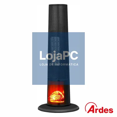 Aquecedor Cerâmico Torre 2000W C/ Efeito Chama ARDES