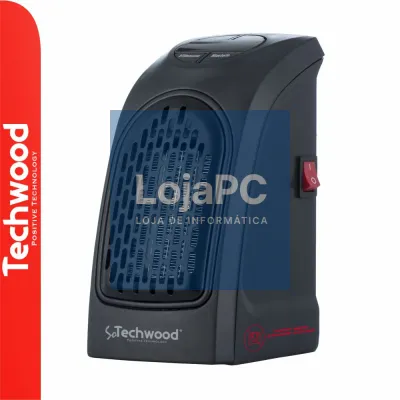 Aquecedor Cerâmico Portátil 400W TECHWOOD