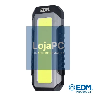 Lanterna Alumínio LED 10W+ COB 5W 1000lm IP44