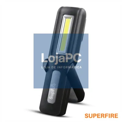 Lanterna de Trabalho C/ Íman E Gancho 3WLED+3WCOB SUPERFIRE