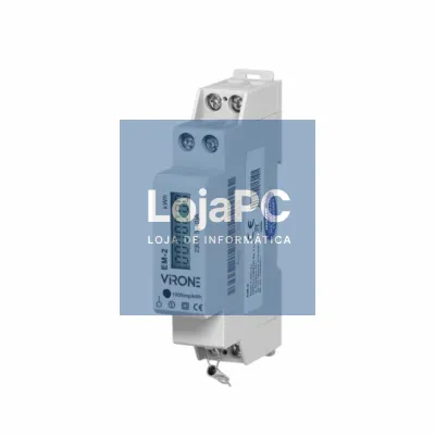 Contador Energia Monofásico 230V/40A 1 Módulo DIN