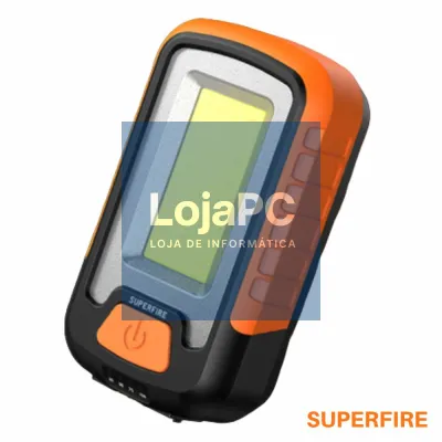 Lanterna de Trabalho C/ Íman E Gancho 10W COB IP43 SUPERFIRE