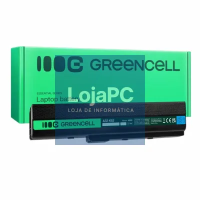Bateria P/ Portátil Asus 4400mAh 11.1V GREEN CELL