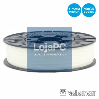 ROLO DE FILAMENTO P/ IMPRESSÃO 3D 1.75MM 750G LUMINOSO