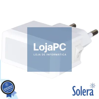 LUZ DE PRESENÇA LED BRANCO 1.5W INTERRUPTOR SOLERA