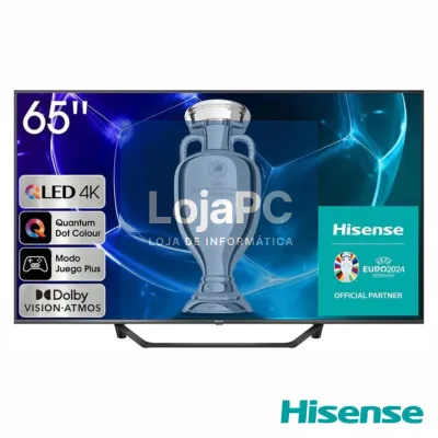 TV QLED SMART 65" UHD 4K 3 HDMI DVB-T2/T/C/S2/S HDR10+
