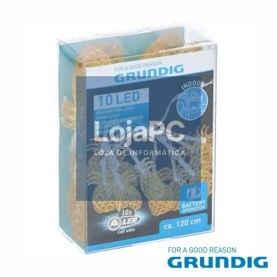 Luzes Decorativas Em Forma Ananás C/ 10 LED GRUNDIG
