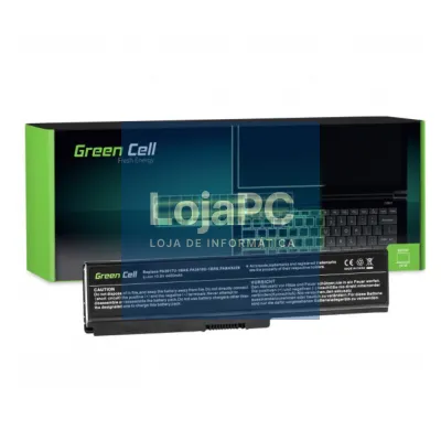 Bateria P/ Portátil Toshiba 4400mAh 10.8V GREEN CELL