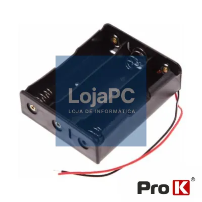 Suporte P/ 3 Pilhas 18650 PROK
