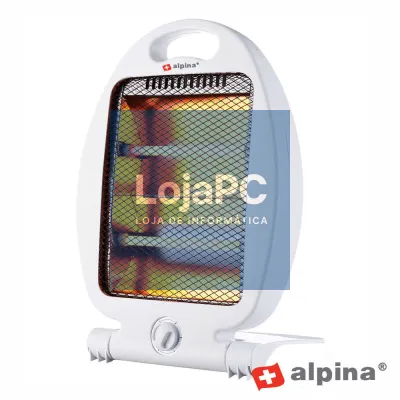 Aquecedor de Halogéneo Portátil 800W ALPINA