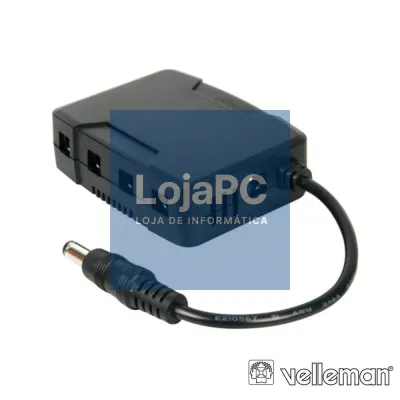 Conversor DC-DC p/ DVRs de 4 Canais VELLEMAN