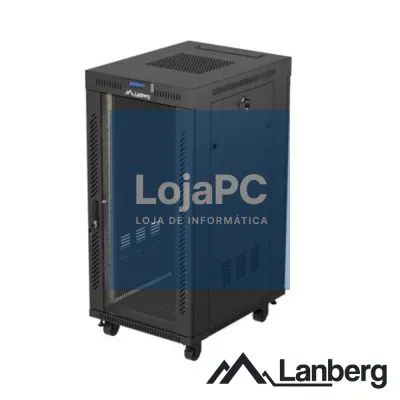 Armário Bastidor Chão (Rack) 19" 600x800mm 24U LANBERG