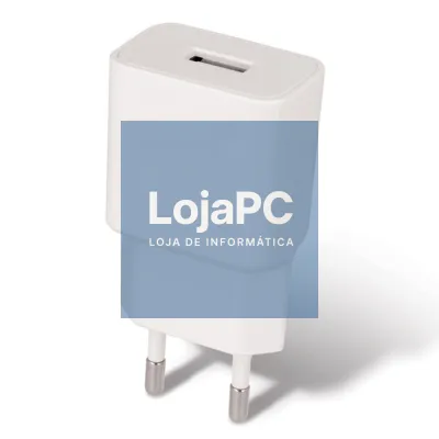 Alimentador Comutado 1 USB 5V 2.4A Branco