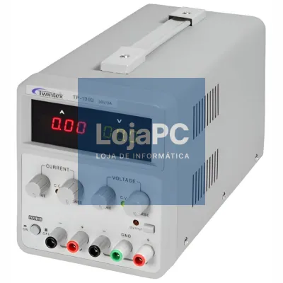 Fonte De Alimentação Digital 0-30V / 0-5A / 5V 1A