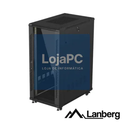 Armário Bastidor Chão (Rack) 19" 600x1000mm 27U LANBERG