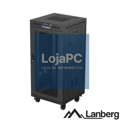 Armário Bastidor Chão (Rack) 19" 600x600mm 24U LANBERG