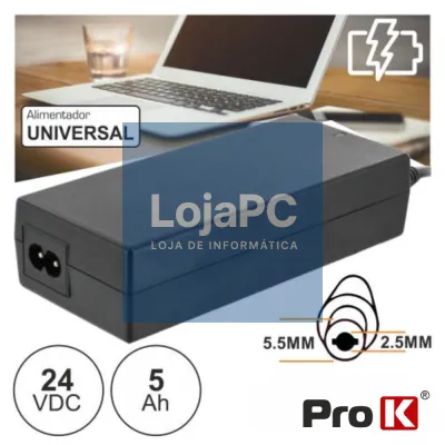 ALIMENTADOR SWITCHING 24V 5A PROK