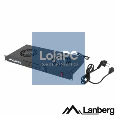 Painel de Ventilação C/ LCD P/ Bastidor / Rack 19" LANBERG