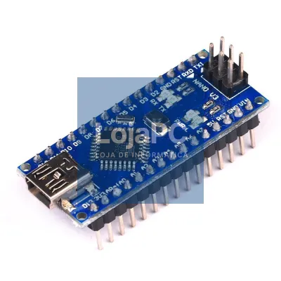 Microcontrolador Arduino ATmega328P Nano V3