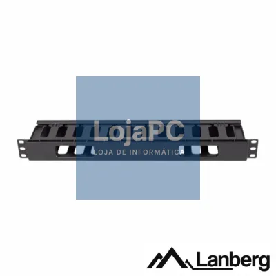 Painel Gestão De Cabos 19" 1U Preto LANBERG