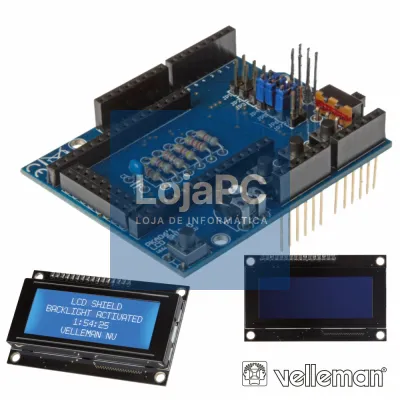 LCD 20X4 SHIELD P/ ARDUINO VELLEMAN
