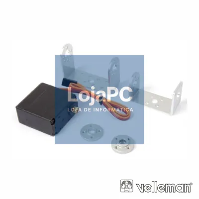 KIT SERVO DUPLO EIXO DIGITAL P/ ROBOT VELLEMAN