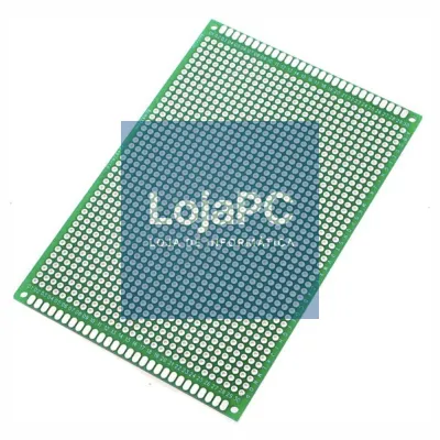 Placa Circuito Impresso Perfurada Em Pontos 90x150mm