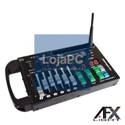CONTROLADOR DMX 2.4GHZ 54 CANAIS 500M AFXLIGHT