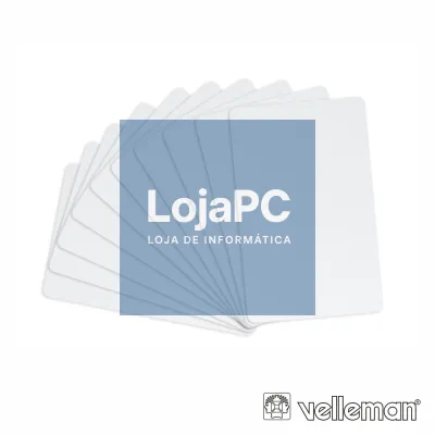 CARTÕES IDENTIFICAÇÃO PROGRAMAÇÃO RF 10X VELLEMAN