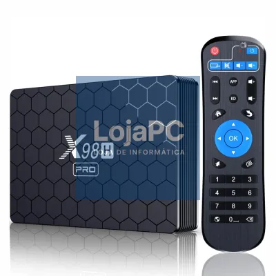Box Android 12 X98H PRO 4K 4GB RAM 32GB ROM