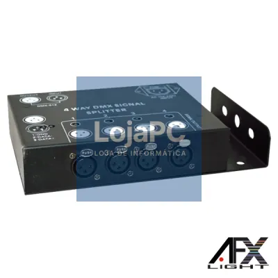 REPARTIDOR DMX 4 VIAS 1 ENTRADA AFXLIGHT