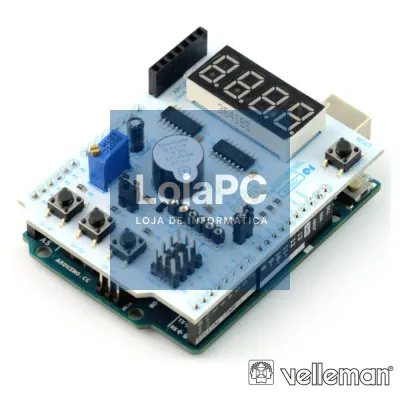 Placa de Expansão Multifunções para Arduino VELLEMAN