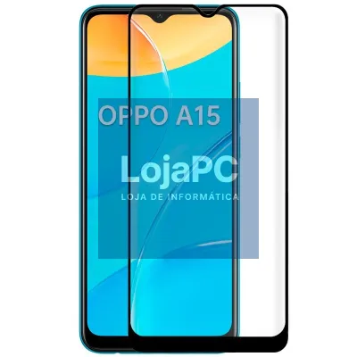 Tempered Glass Screen Protector COOL for Oppo A15 / A15s (FULL 3D)