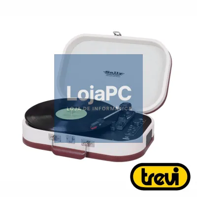 Gira-Discos 33/45/78RPM Vintage C/ Bluetooth TREVI