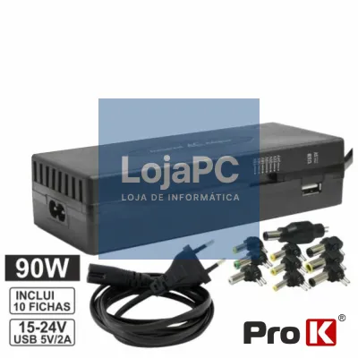 ALIMENTADOR SWITCHING 15-24V 5A C/USB PROK