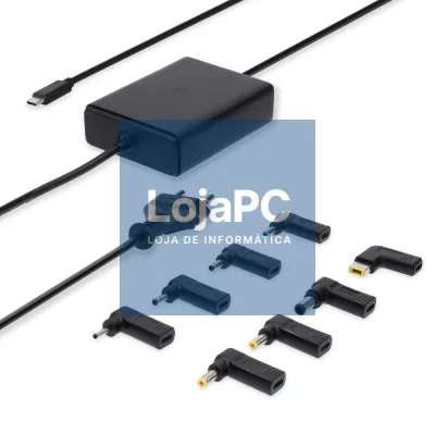 Alimentador Comutado USB-C PD 100W GaN