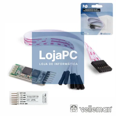 MÓDULO TRANSMISSOR BLUETOOTH HC-05 VELLEMAN