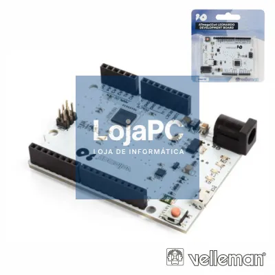 PLACA DE DESENVOLVIMENTO LEONARDO ATMEGA32u4 VELLEMAN