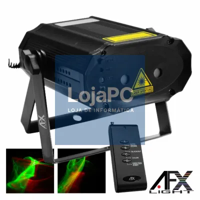 LASER 130MW VERMELHO/VERDE FIREFLY COMANDO PRETO AFXLIGHT