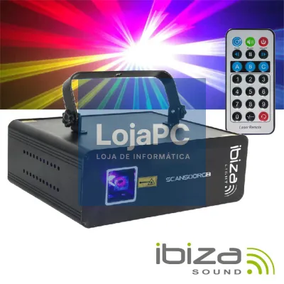 Laser RGB 500mW DMX IBIZA