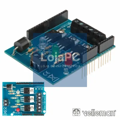 RGB SHIELD P/ ARDUINO VELLEMAN