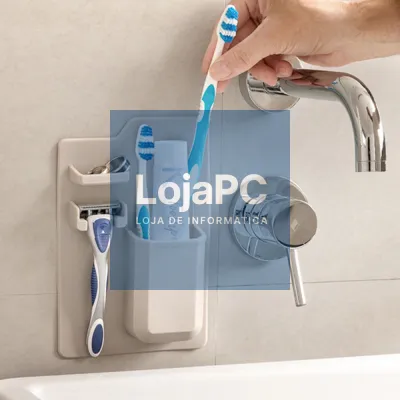 Porta Escovas de Dentes em Silicone