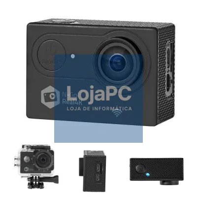 Câmara De Ação Real 4K Ultra HD Wi-Fi À Prova De Água NEDIS
