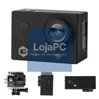 Câmara De Ação Full HD 1080p Wi-Fi À Prova De Água NEDIS