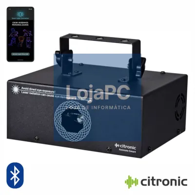 Laser RGB De Animação SMART Com Bluetooth CITRONIC