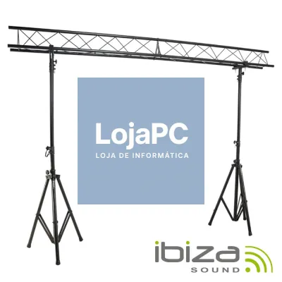 Suporte P/ Luzes 2 Barras 1.5-3m 12 Aparelhos IBIZA